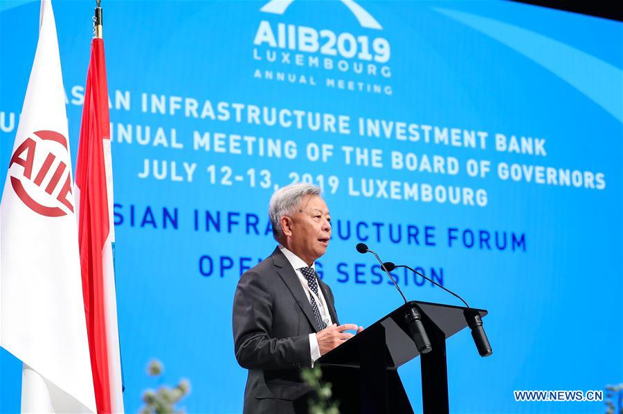 LUXEMBOURG-AIIB-ANNUAL MEETING-NEW MEMBERS