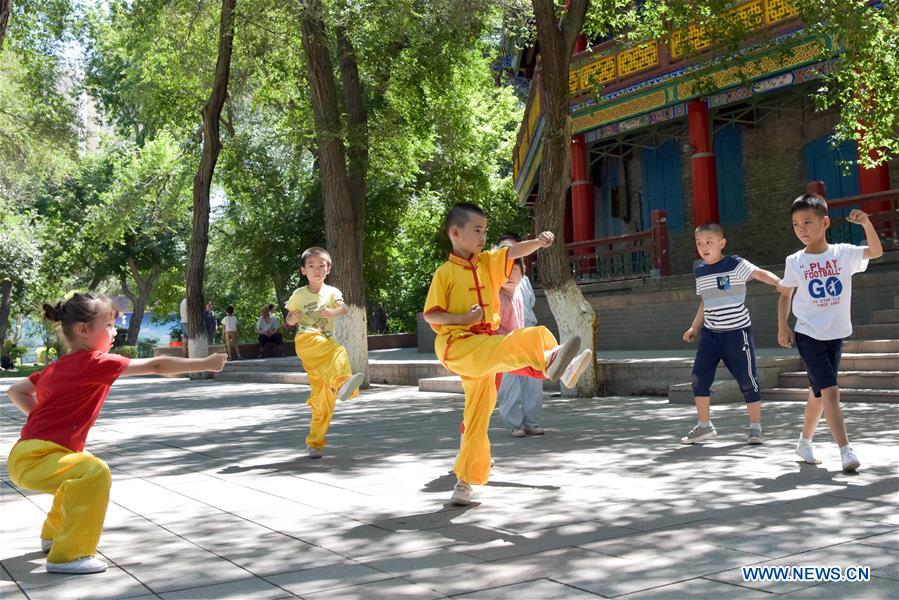 CHINA-XINJIANG-CHILDREN-SUMMER VACATION (CN)