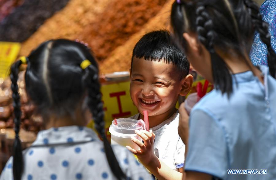 CHINA-XINJIANG-CHILDREN-SUMMER VACATION (CN)