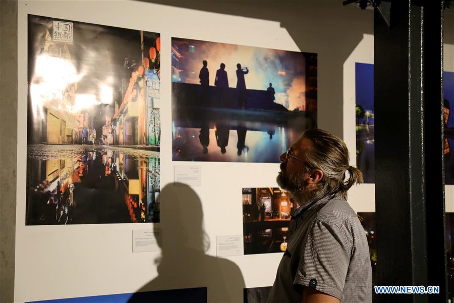 exhibitionof,exhibitionbooth exhibition of chinese arts students in serbia shows changes in