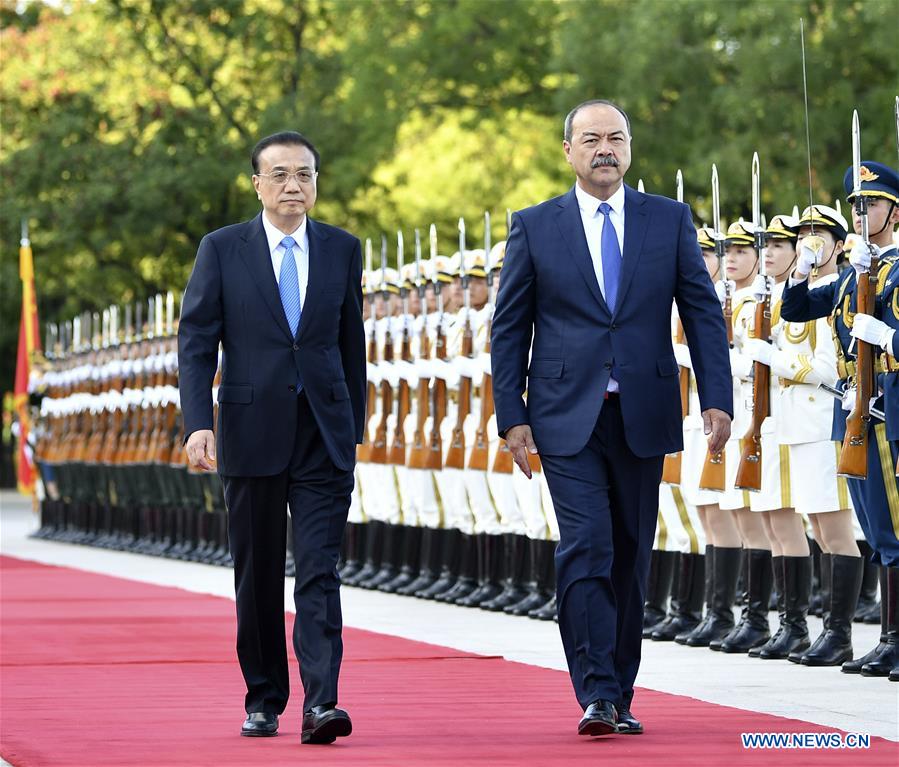 CHINA-BEIJING-LI KEQIANG-UZBEK PM-TALKS (CN)