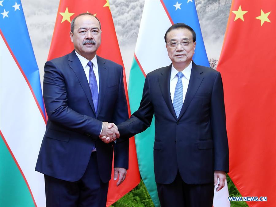 CHINA-BEIJING-LI KEQIANG-UZBEK PM-TALKS (CN)