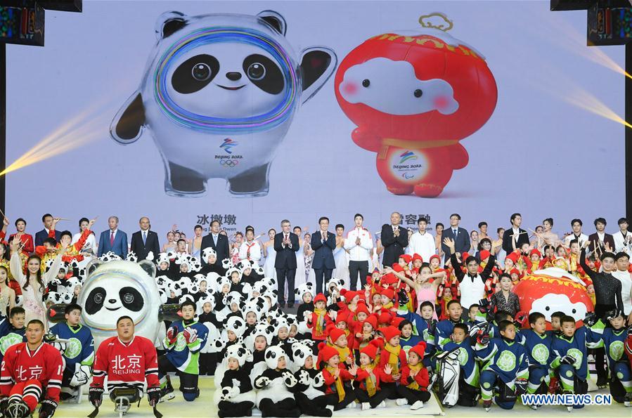 CHINA-BEIJING-HAN ZHENG-2022 WINTER OLYMPIC AND PARALYMPIC MASCOTS (CN)