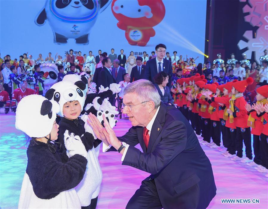 (SP)CHINA-BEIJING-2022 WINTER OLYMPIC AND PARALYMPIC GAMES-MASCOTS-LAUNCH (CN)