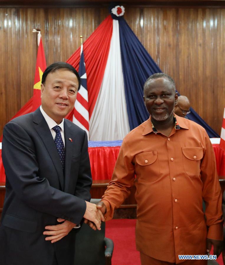 Visiting Chinese Senior Legislator Hails China Liberia Ties
