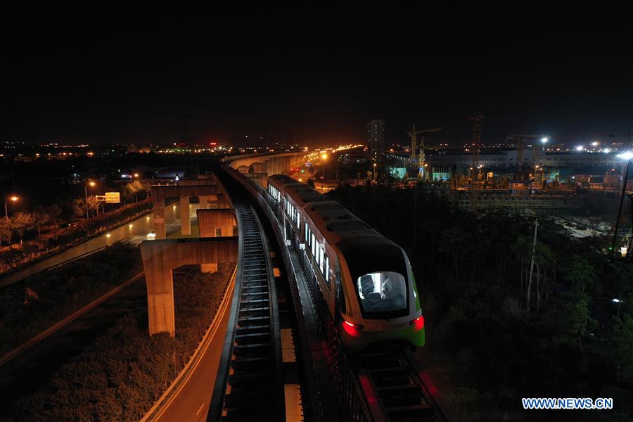 maglev train,flying bike china"s new maglev train passes speed test at 160